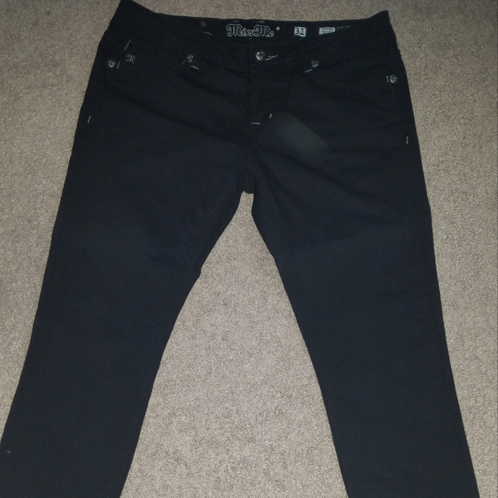 Miss Me Womens Embellished Skinny Jeans Size 31